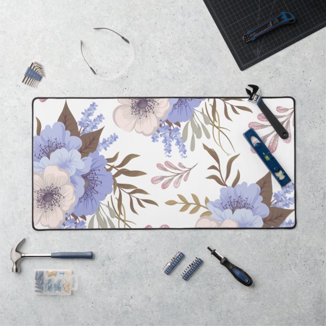 Alfrombrillas De Escritorio Hermosa Flor Púrpura (Puesto de trabajo)