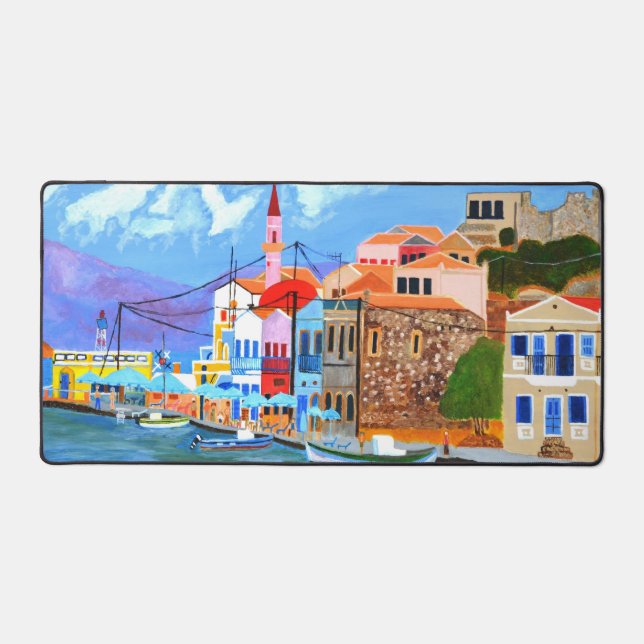 Alfrombrillas De Escritorio Hermosa Grecia (Anverso)