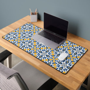 Alfrombrillas De Escritorio 💙💛 Hermosos Azulejos azules y amarillos