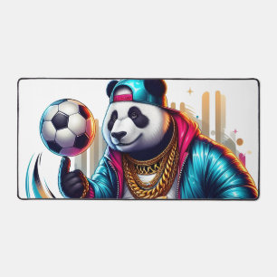 Alfrombrillas De Escritorio Hip Hop Panda Fútbol Fútbol Americano Deportes de 