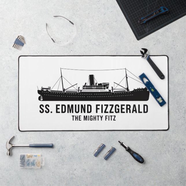 Alfrombrillas De Escritorio Historic SS Edmund Fitzgerald Mighty Fitz Maritime (Puesto de trabajo)