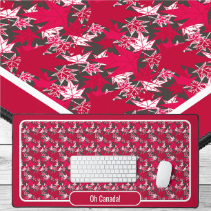 Alfrombrillas De Escritorio Hojas de arce en un fondo de carbón vegetal