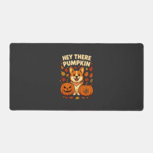 Alfrombrillas De Escritorio Hola Allí Calabaza Corgi Halloween Calabazas Otoño