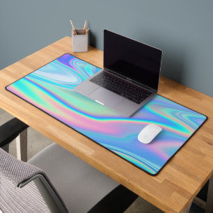Alfrombrillas De Escritorio Holograma del arcoiris Pastel Resumen