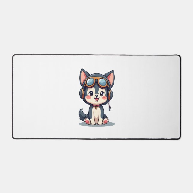 Alfrombrillas De Escritorio Husky Pilot Dog Lover Malamute (Anverso)