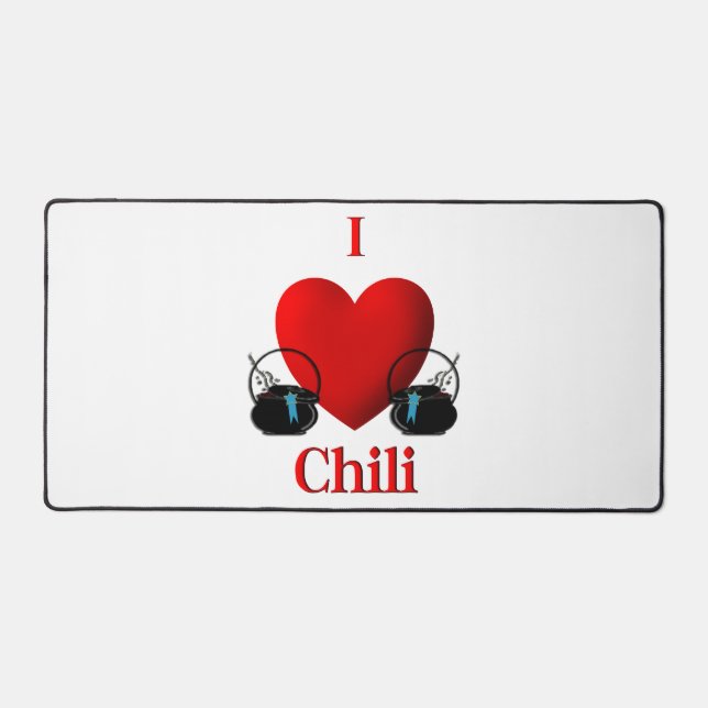 Alfrombrillas De Escritorio I Heart Chili (Anverso)