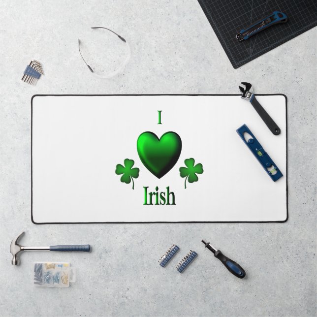 Alfrombrillas De Escritorio I Heart Irish (Puesto de trabajo)