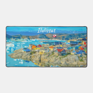 Alfrombrillas De Escritorio Ilulissat, Groenlandia - Pueblo de Icebergs Pequeñ