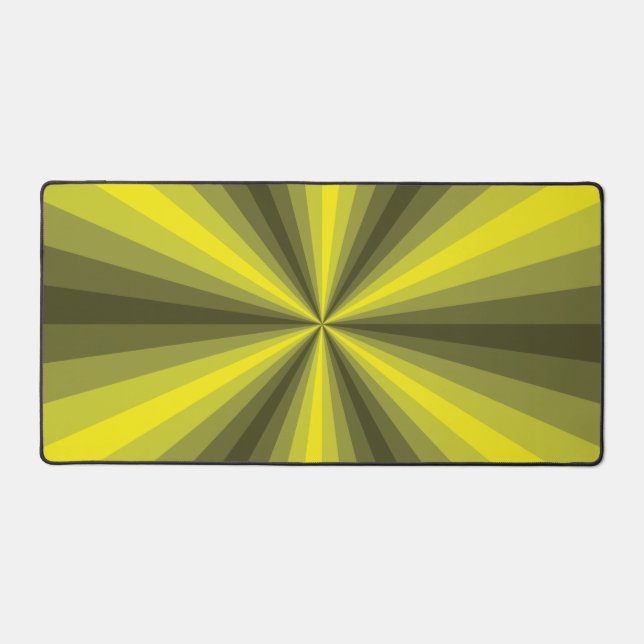 Alfrombrillas De Escritorio Ilusión óptica amarillo (Anverso)