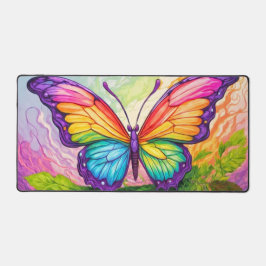 Alfrombrillas De Escritorio Ilustración Creativa de Mariposa Colorida
