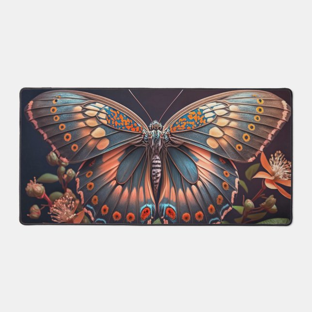 Alfrombrillas De Escritorio Ilustracion Cute Vintage Butterfly (Anverso)