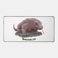 Ilustracion de dragón de Komodo