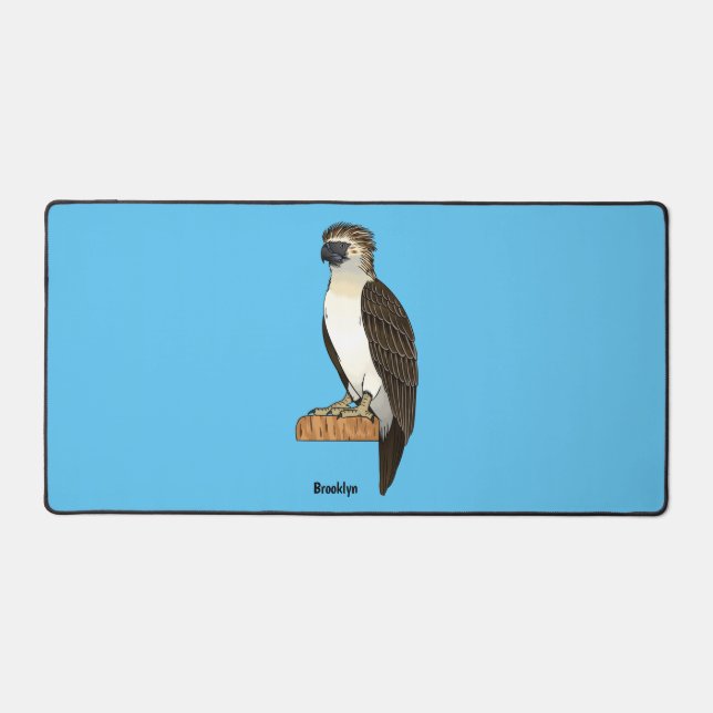 Alfrombrillas De Escritorio Ilustracion de personalizado de aves águilas de Fi (Anverso)