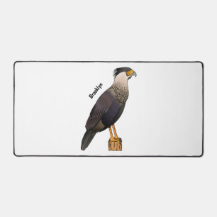 Alfrombrillas De Escritorio Ilustracion de personalizado de aves de Crested Ca