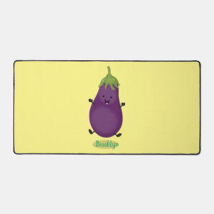 Alfrombrillas De Escritorio Ilustracion de personalizado de berenjenas de bere