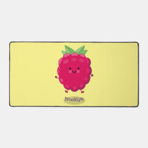 Alfrombrillas De Escritorio Ilustracion de personalizado de frambuesa alegre