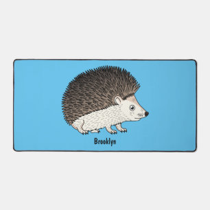 Alfrombrillas De Escritorio Ilustracion de personalizado de hedgehog espinoso
