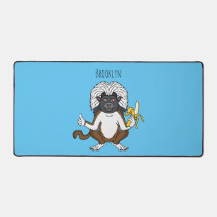 Alfrombrillas De Escritorio Ilustracion de personalizado de mono Tamarin Top d