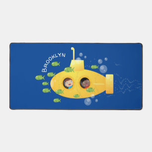 Alfrombrillas De Escritorio Ilustracion de personalizado de pescado submarino