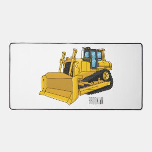 Alfrombrillas De Escritorio Ilustracion personalizado Bulldozer