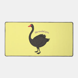 Alfrombrillas De Escritorio Ilustracion personalizado cisne negro