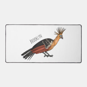 Alfrombrillas De Escritorio Ilustracion personalizado de aves de Hoatzin
