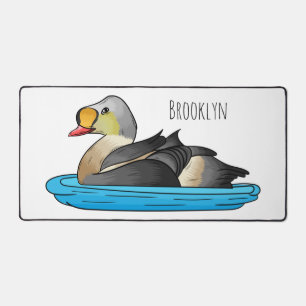 Alfrombrillas De Escritorio Ilustracion personalizado de aves King eider