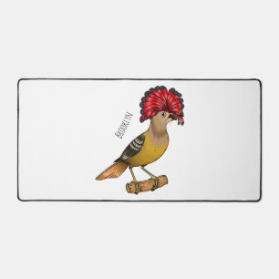 Alfrombrillas De Escritorio Ilustracion personalizado de aves Royal flycatcher