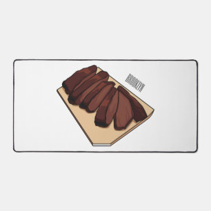 Alfrombrillas De Escritorio Ilustracion personalizado de brisket de carne