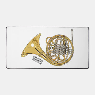 Alfrombrillas De Escritorio Ilustracion personalizado de cuerno francés