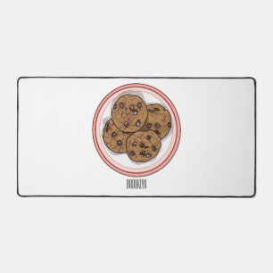Alfrombrillas De Escritorio Ilustracion personalizado de galletas de chocolate