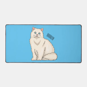 Alfrombrillas De Escritorio Ilustracion personalizado de gato persa
