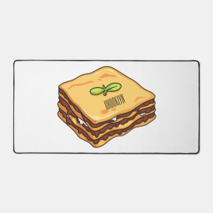 Alfrombrillas De Escritorio Ilustracion personalizado de Lasagna