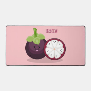 Alfrombrillas De Escritorio Ilustracion personalizado de mangostino morado