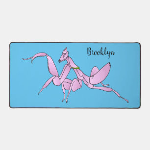 Alfrombrillas De Escritorio Ilustracion personalizado de mantis orquídea