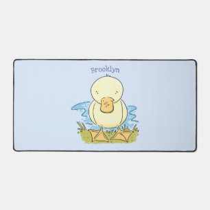 Alfrombrillas De Escritorio Ilustracion personalizado de pato amarillo