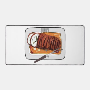 Alfrombrillas De Escritorio Ilustracion personalizado de pavo asado