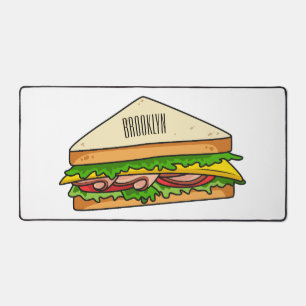 Alfrombrillas De Escritorio Ilustracion personalizado de sándwich