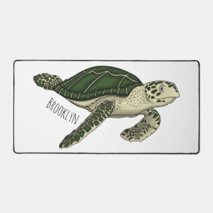 Alfrombrillas De Escritorio Ilustracion personalizado de tortugas marinas
