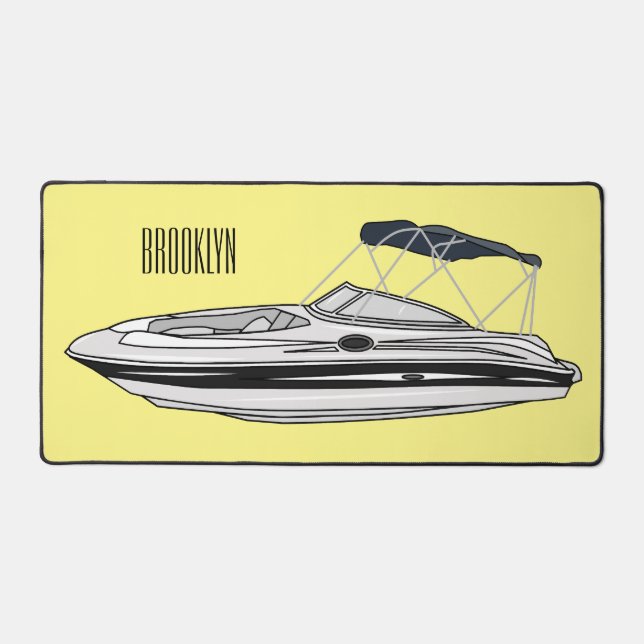 Alfrombrillas De Escritorio Ilustracion personalizado en motocicleta (Anverso)