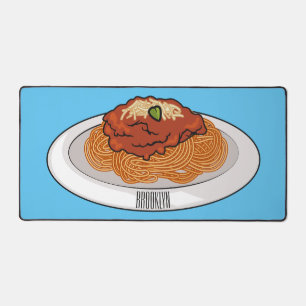 Alfrombrillas De Escritorio Ilustracion personalizado Spaghetti