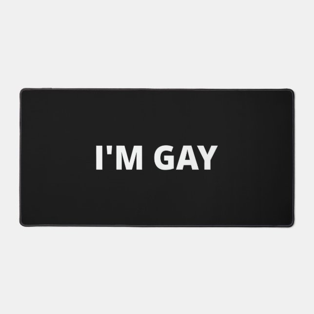 Alfrombrillas De Escritorio I'm Gay (Anverso)