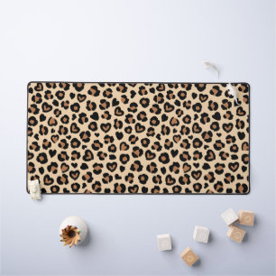 Alfrombrillas De Escritorio Impresión animal, leopardo marrón, puntos de chita