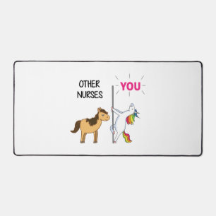 Alfrombrillas De Escritorio Increíble Regalo De Unicornio Para Enfermero