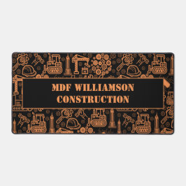 Alfrombrillas De Escritorio Ingeniero arquitectónico negro y marrón