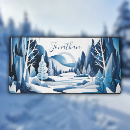 Alfrombrillas De Escritorio Invierno acuático de color Guay moderno