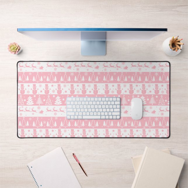 Alfrombrillas De Escritorio Invierno de los Navidades rosados (Oficina 1)