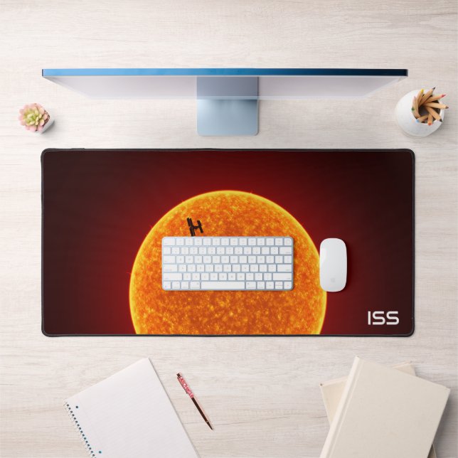 Alfrombrillas De Escritorio ISS frente al sol (Oficina 1)