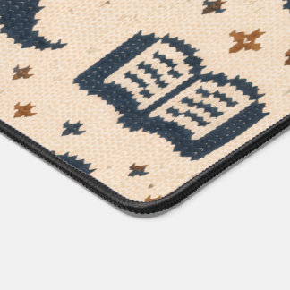 Alfrombrillas De Escritorio Jacquard Acogedor 