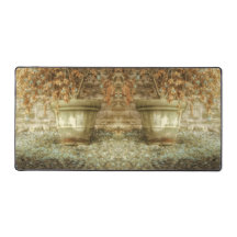 Jardín de otoño rústico